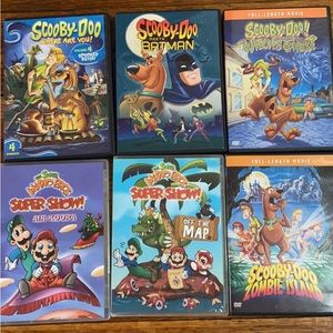 Assorted kids movies